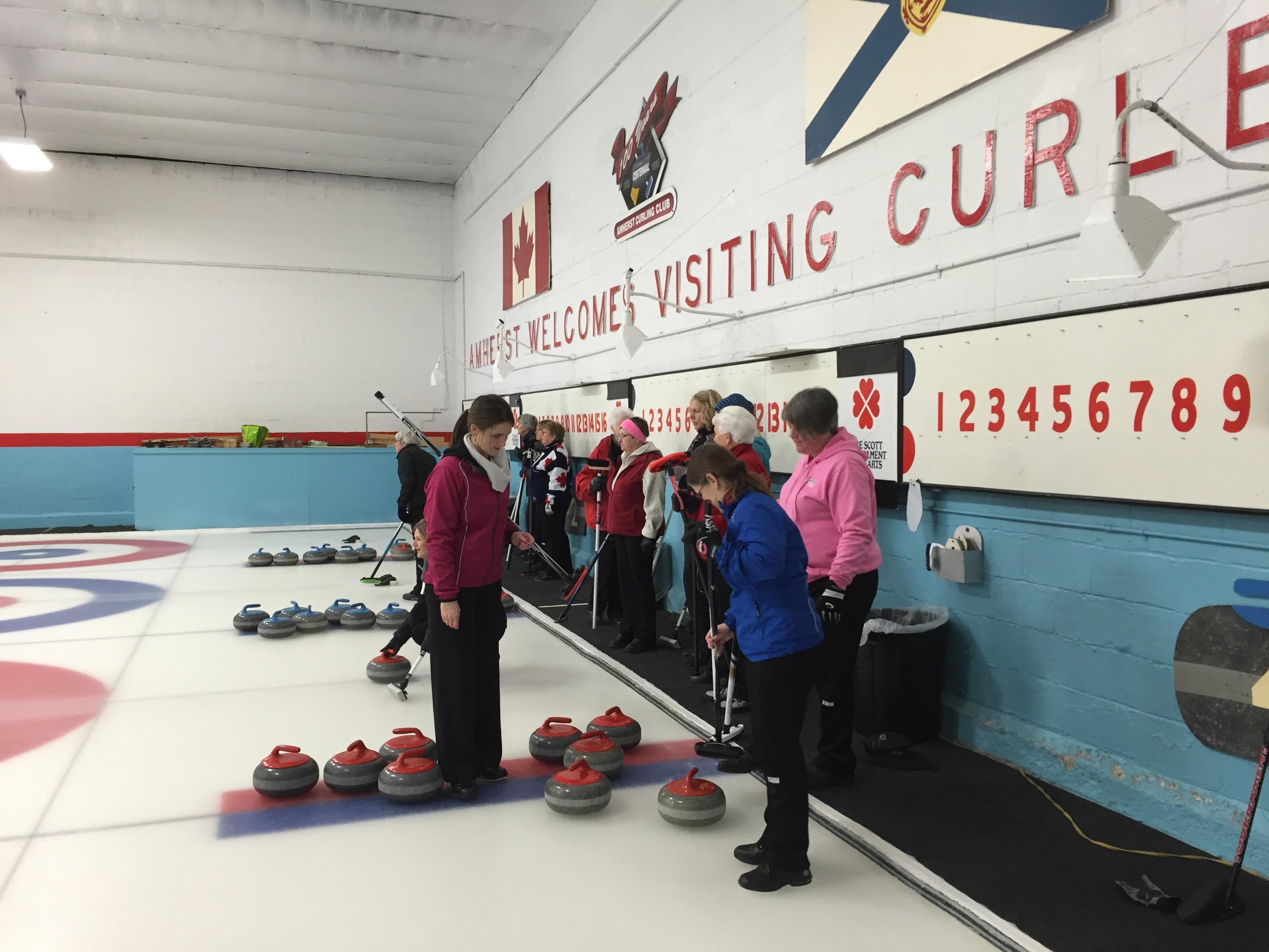 2016 Amherst Curling Club Ladies Hotshots Competition